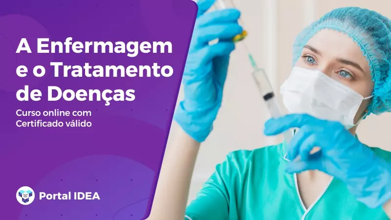 Imagem do curso: A Enfermagem e o Tratamento de Doenças